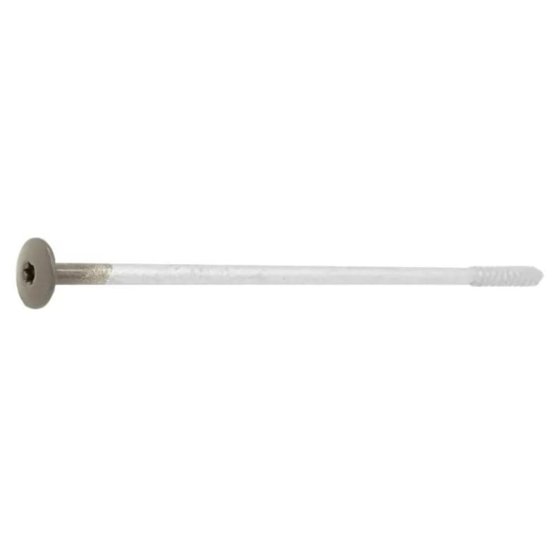 Vis socle de façade 7,3x100mm Gris RAL 7030 (100pc)