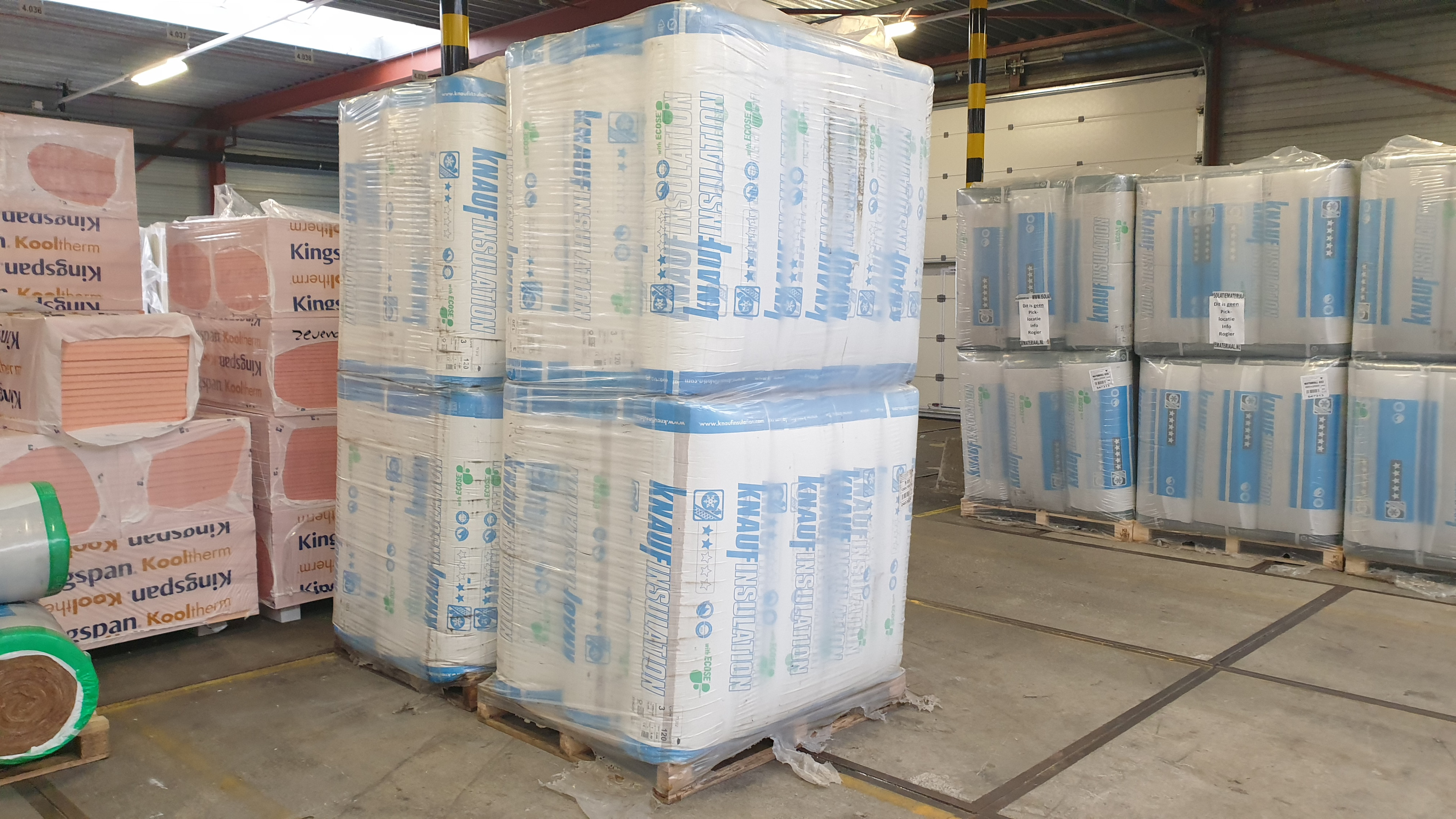 Glaswol Outlet Knauf TI 312 M 11000x1200x80mm Rd:2,00 (=13,20m²)