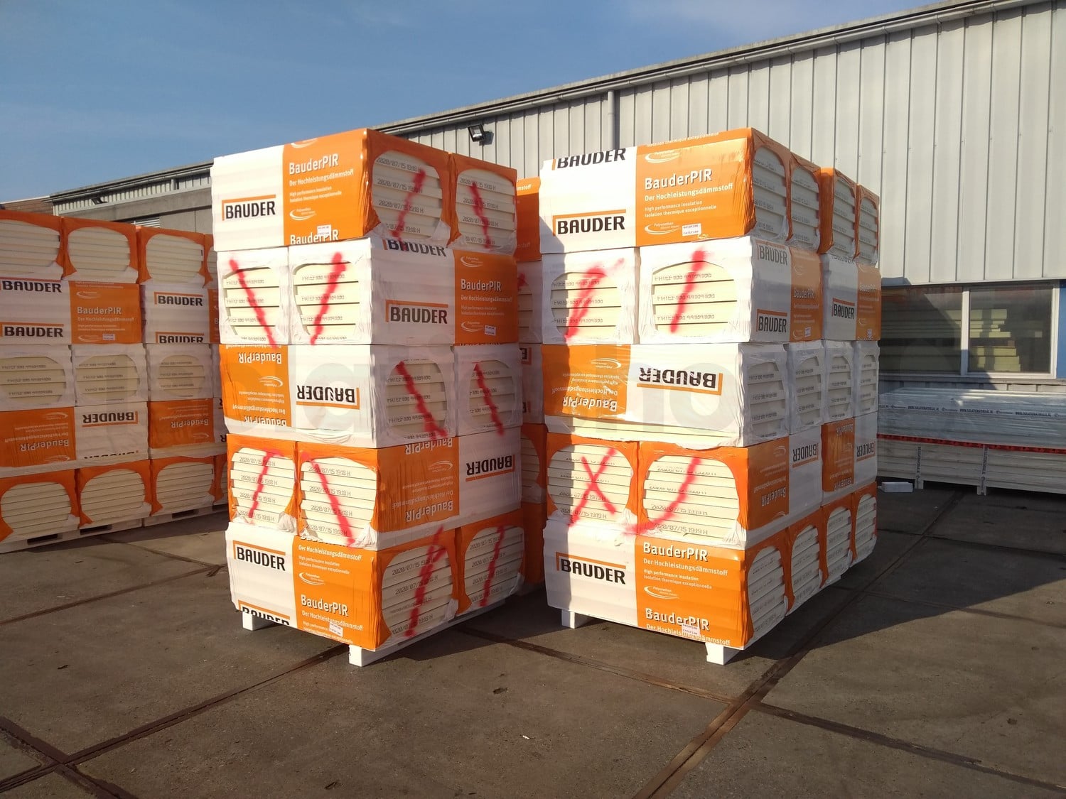 B-keus PIR 2-zijdig aluminium 1200x600x100mm TG Rd: 4,54 (0,72m2)