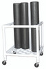 CanDo¨ Foam Roller - Accessory - Upright Storage Rack - 24" W x 34" D x 30" H