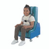 Tumble Forms¨ 2-Piece Mobile Floor Sitter - Seat and Wood Base - large - blue