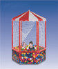 Sensory Ball Environment, 6 sided, 1,000 balls, with side structure/top