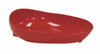 Non-skid scoop dish, red