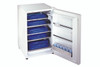 ColPaC Blue Vinyl Cold Pack freezer unit with 12 standard packs