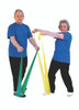 TheraBand¨ exercise band - latex free - 25 yard roll, set of 5 (1 each: yellow, red, green, blue, black)