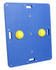 CanDo¨ Balance Board Comboª 15" x 18" wobble/rocker board - 1" height - yellow