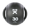 CanDo¨ Dual-Handle Medicine Ball - 9" Diameter - Black - 30 lb