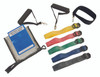 CanDo¨ Adjustable Exercise Band Kit - 5 band (yellow, red, green, blue, black)