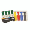 Digi-Flex Multi¨ - Progressive Starter Pack - Frame and 4 Green (medium), 1 Yellow, 1 Red, 1 Blue, 1 Black Buttons