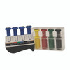 Digi-Flex Multi¨ - Progressive Starter Pack - Frame and 4 Blue (heavy), 1 Yellow, 1 Red, 1 Green, 1 Black Buttons