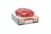 CanDo¨ Low Powder Exercise Tubing - 100' dispenser roll - Red - light