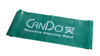 CanDo¨ Low Powder Exercise Band - 5' length - Green - medium