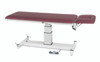 treatment table - electric pedestal hi-low, 76" L x 27" W x 24" - 36" H, 2-section