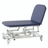 treatment table - electric hi-low, Bobath, 77" L x 42" W x 17 - 37" H, 2-section, castors