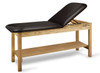 CanDo¨ Treatment Table w/ Adjustable Back & Shelf, 400 LB Capacity, 72"L x 27"W x 31"H