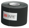 3B Tape, 2" x 16.5 ft, black, latex-free