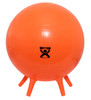 CanDo¨ Inflatable Exercise Ball - with Stability Feet - Orange - 22" (55 cm)