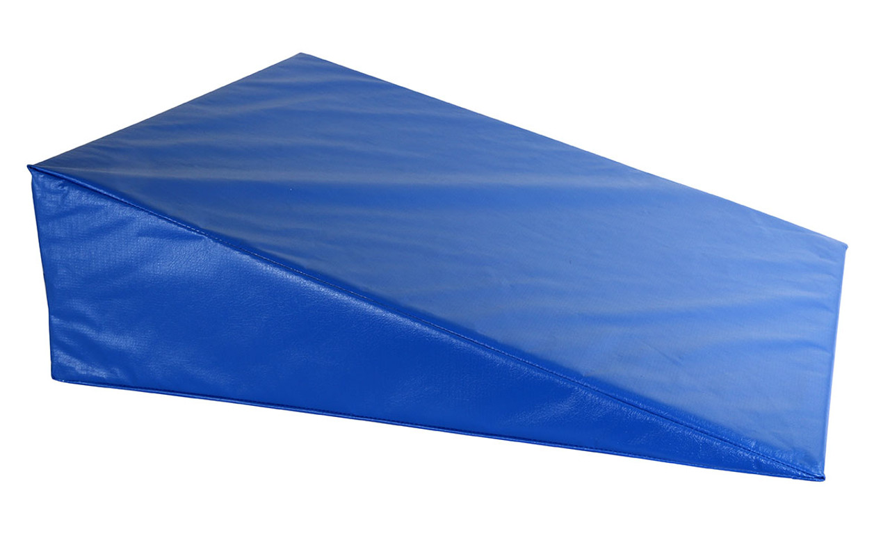 CanDo¨ Positioning Wedge - Foam with vinyl cover - Firm - 24" x 28" x 8" - Specify Color