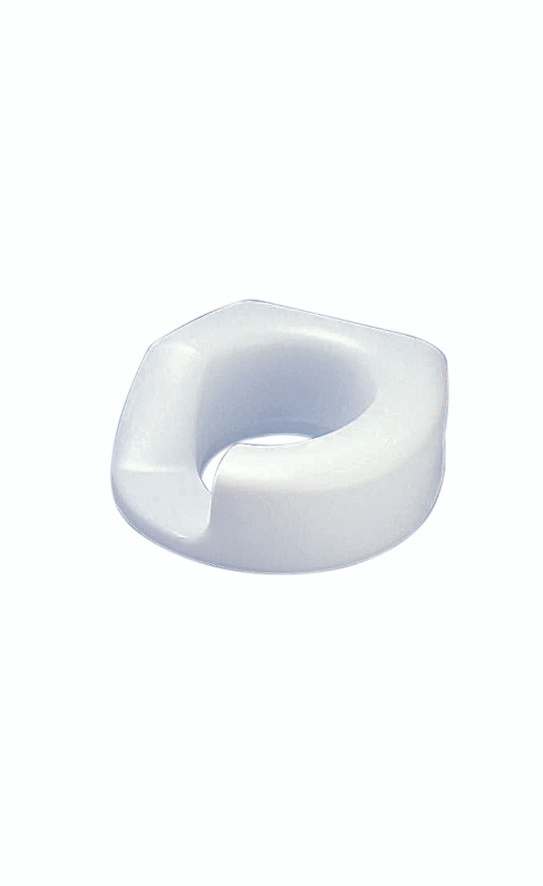 Standard Arthro¨ toilet seat with bolt-down bracket, right