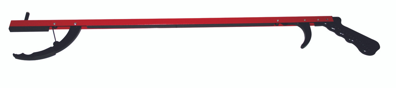 Reaching aid, pistol grip, open jaw, 26-1/2", Red