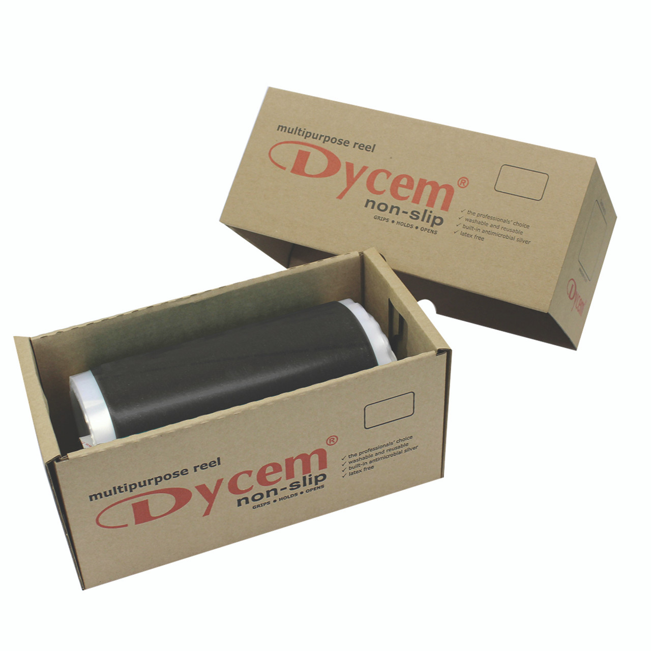 Dycem¨ non-slip material, roll, 8"x16 yard, black