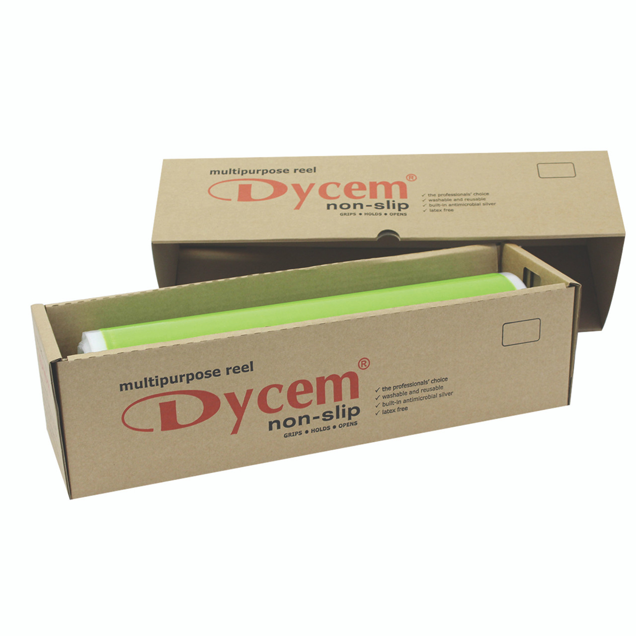 Dycem¨ non-slip material, roll, 16"x16 yard, lime