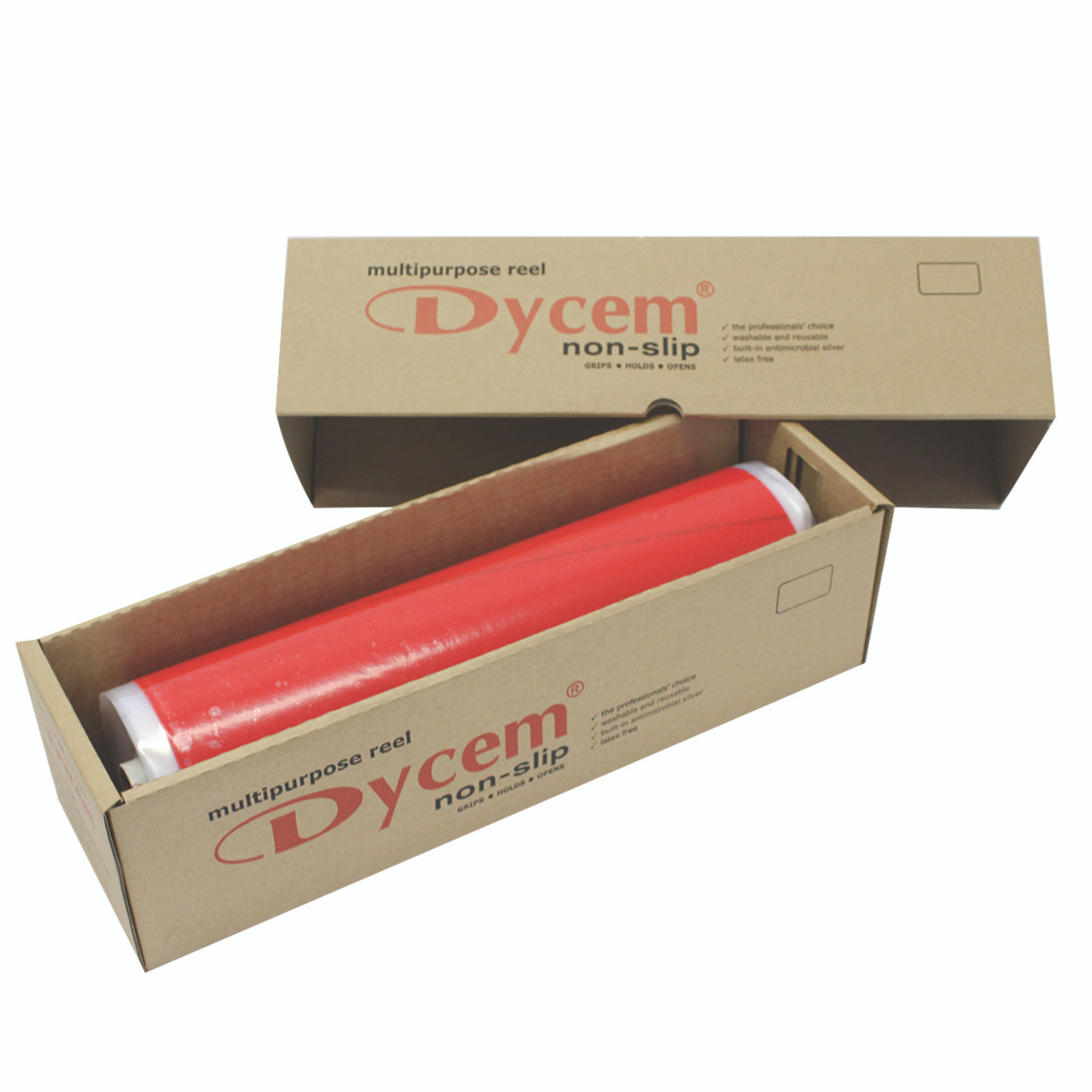 Dycem¨ non-slip material, roll, 16"x16 yard, red