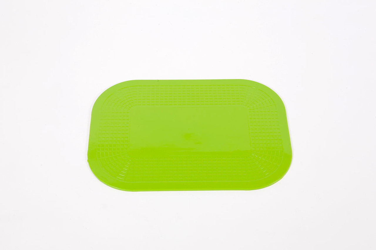 Dycem¨ non-slip rectangular pad, 7-1/4"x10", lime