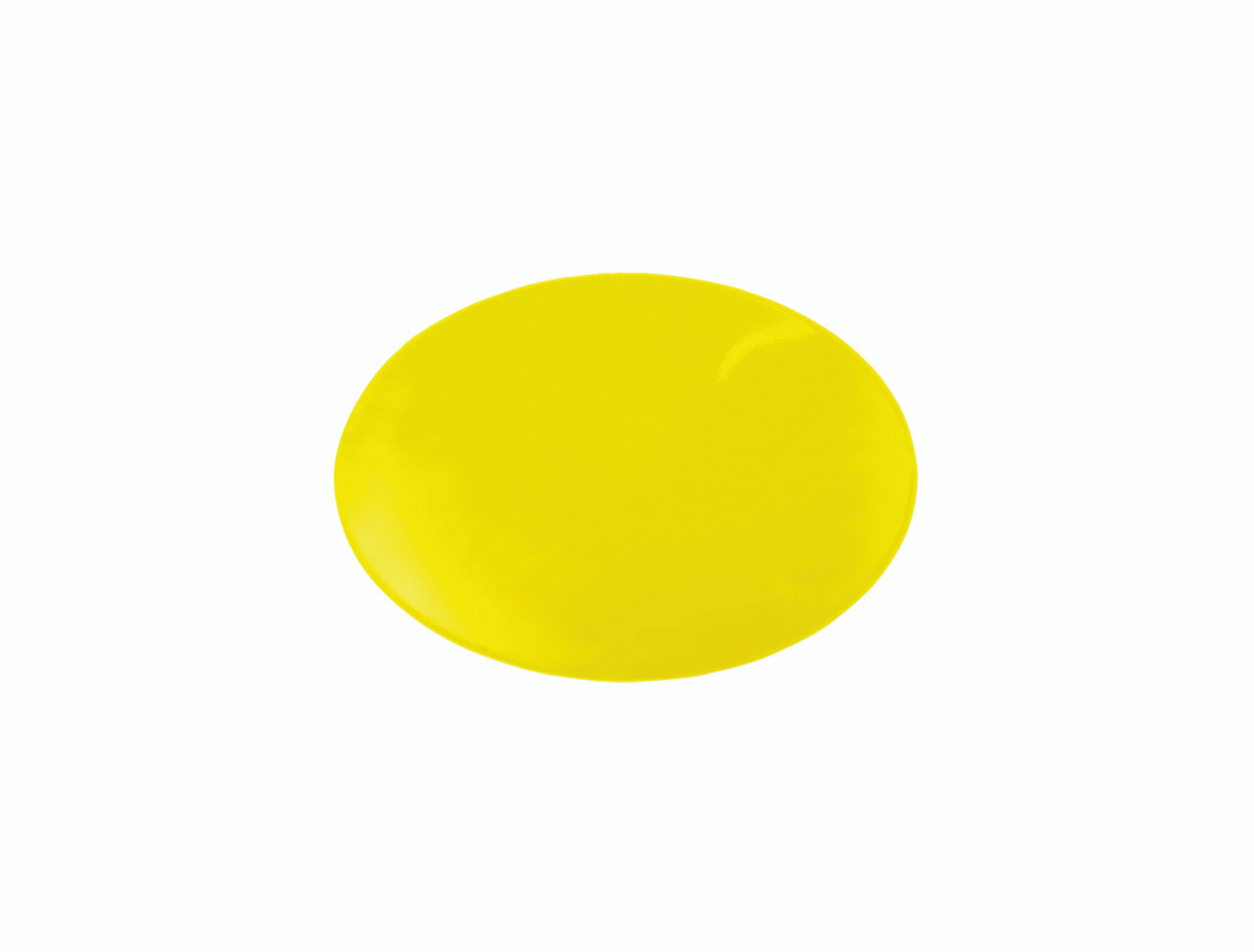 Dycem¨ non-slip circular pad, 5-1/2" diameter, yellow