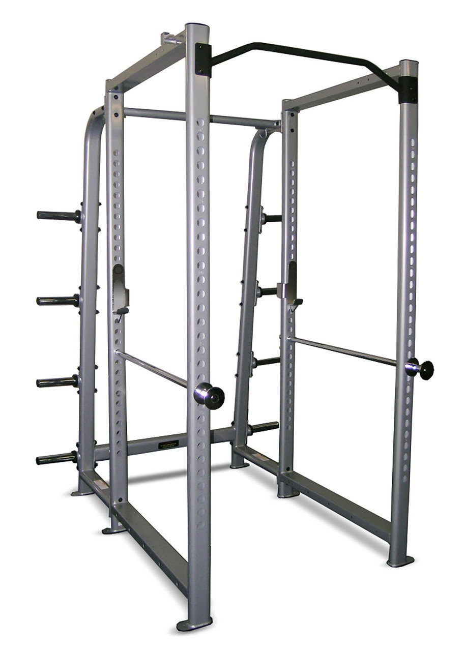 Inflight Intimidator 8 Foot Power Rack - BASICÊ 8 Foot Power Rack with Upper Band Pegs - No Plate Storage