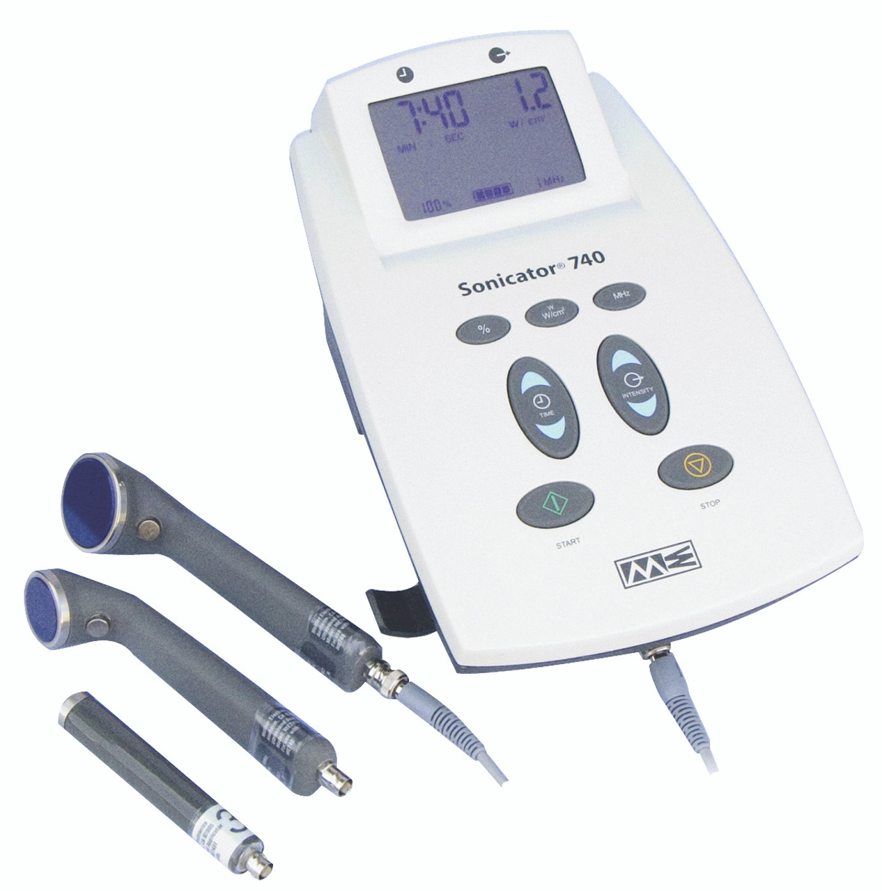 Mettler¨ Sonicator Ultrasound only - 740x portable - dual frequency 1&3MHz, 1, 5, 10 cm heads