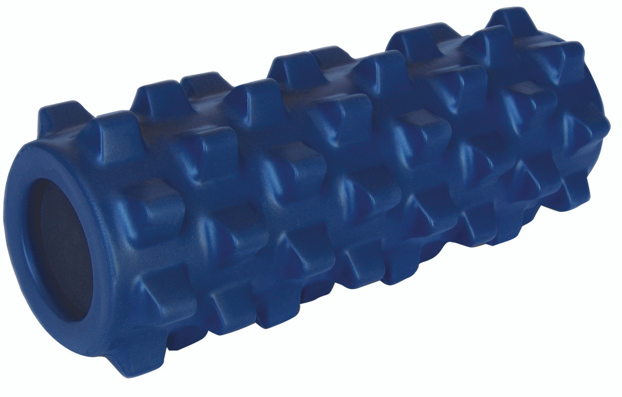 RumbleRoller¨, 5" x 12", medium-firm, blue