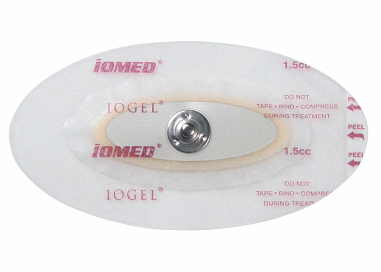 IOMED¨ disposable electrodes - IOGEL, small 1.5cc, pack of 12