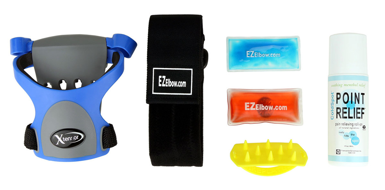 EZ Elbowª Armband - Pro Tennis Elbow Rehab Kit