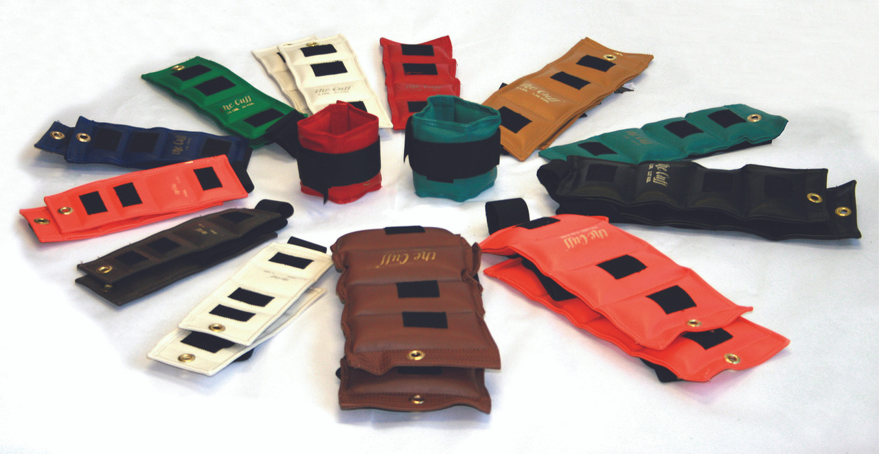 The Cuff¨ Original Ankle and Wrist Weight - 24 Piece Set - 2 each .25, .5, .75, 1, 1.5, 2, 2.5, 3, 4, 5, 7.5, 10 lb