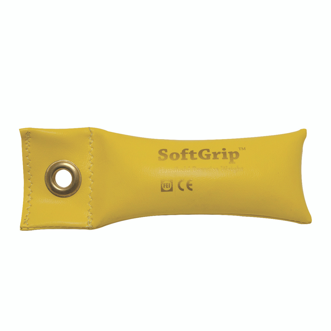 CanDo¨ SoftGrip¨ Hand Weight - 1 lb - Yellow