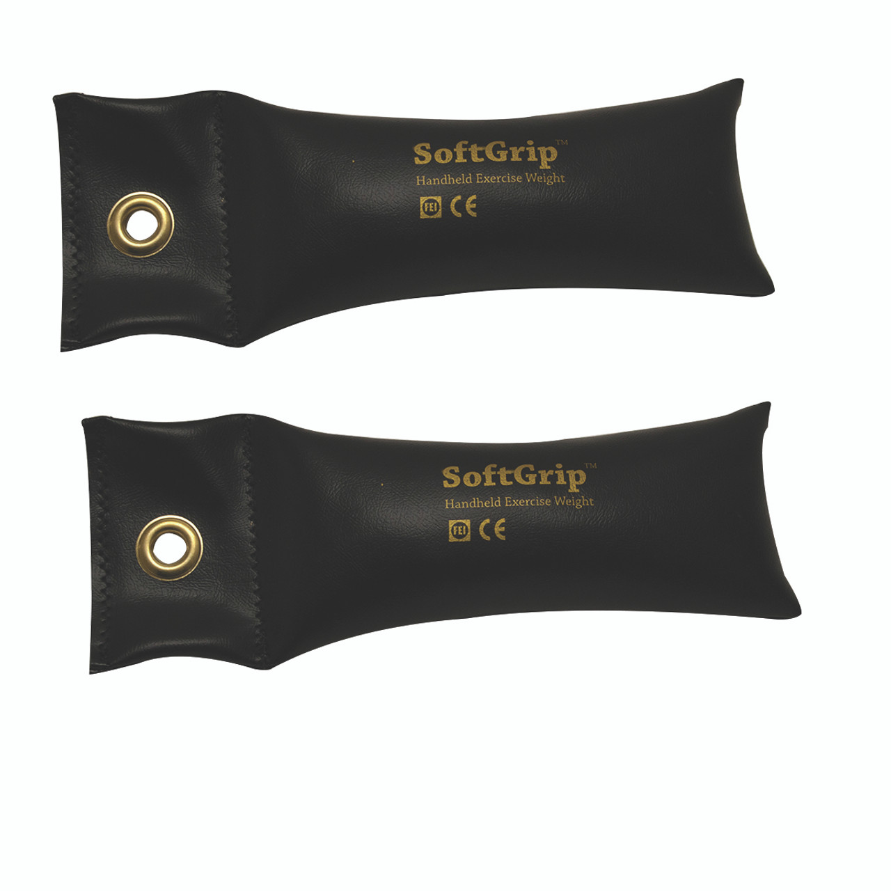 CanDo¨ SoftGrip¨ Hand Weight - 3 lb - Black - pair