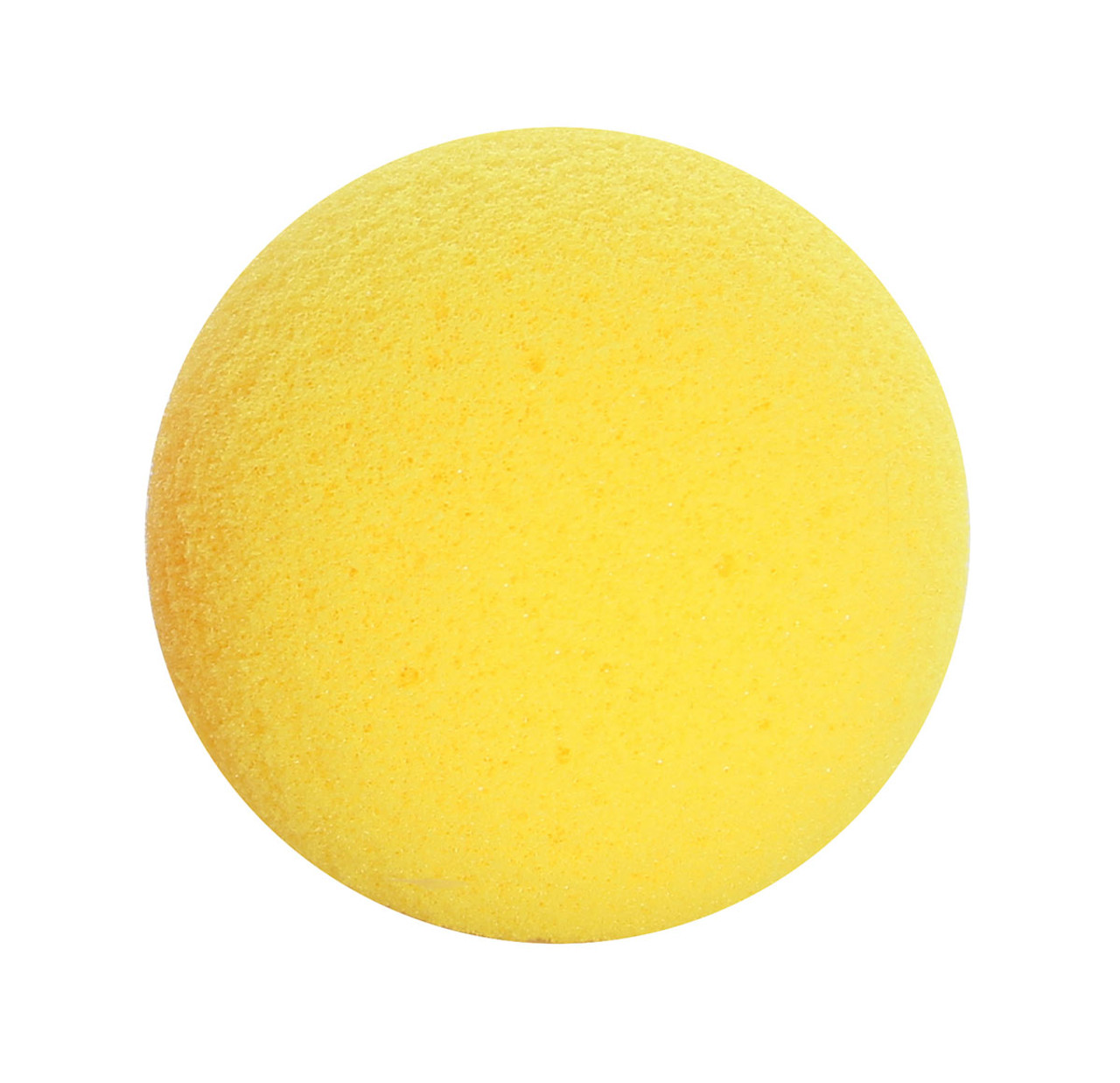 CanDo¨ Memory Foam Squeeze Ball - 2.5" diameter - Yellow, x-easy, dozen