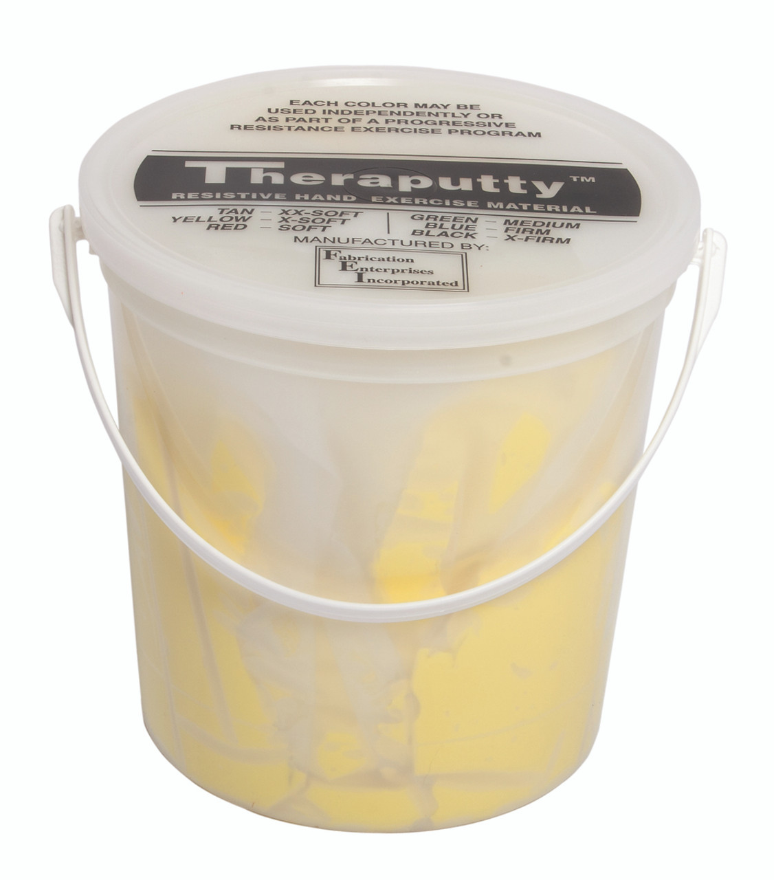 CanDo¨ Theraputty¨ Exercise Material - 5 lb - Yellow - X-soft