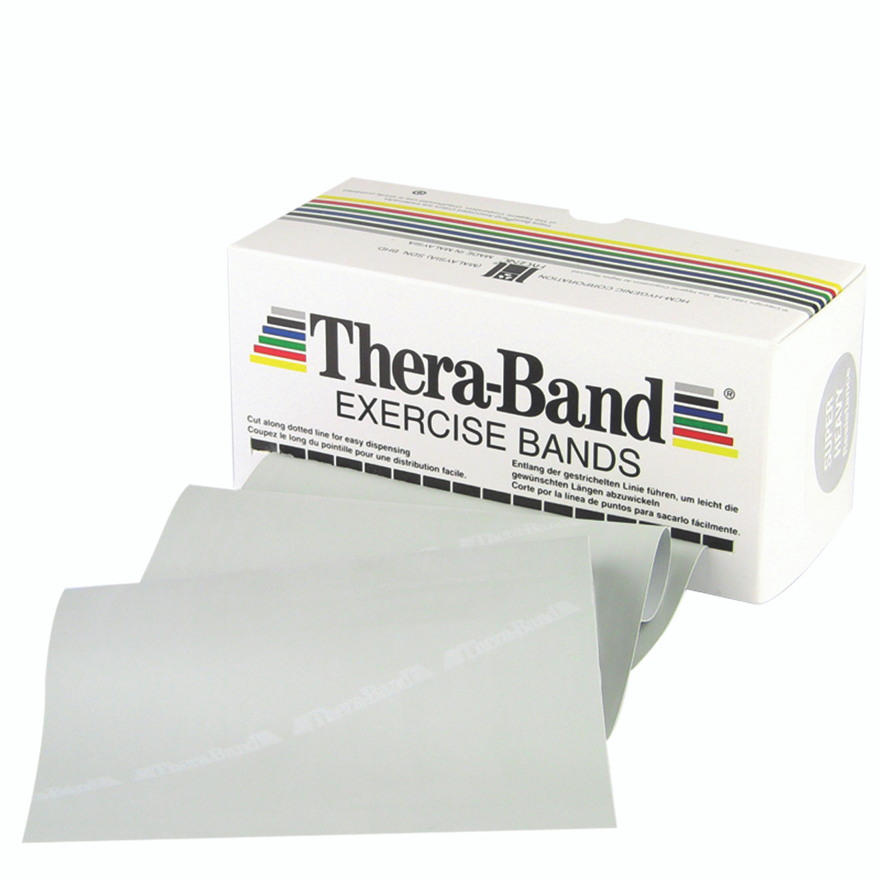 TheraBand¨ exercise band - 6 yard roll - Silver - super heavy