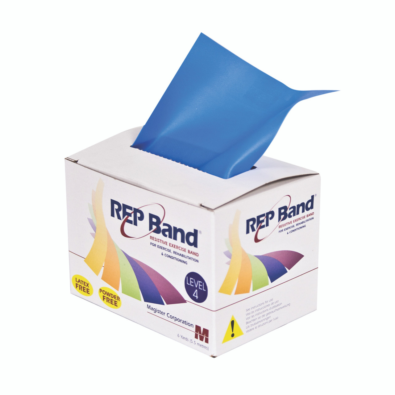 REP Band¨ exercise band - latex free - 6 yard - blueberry, level 4