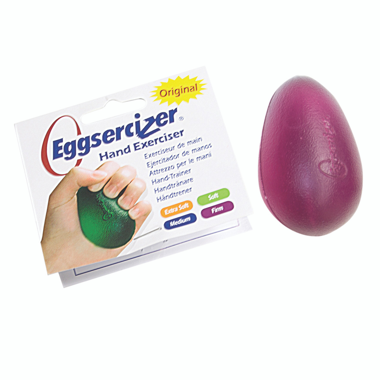 Eggsercizer¨ Hand Exerciser - Purple, firm