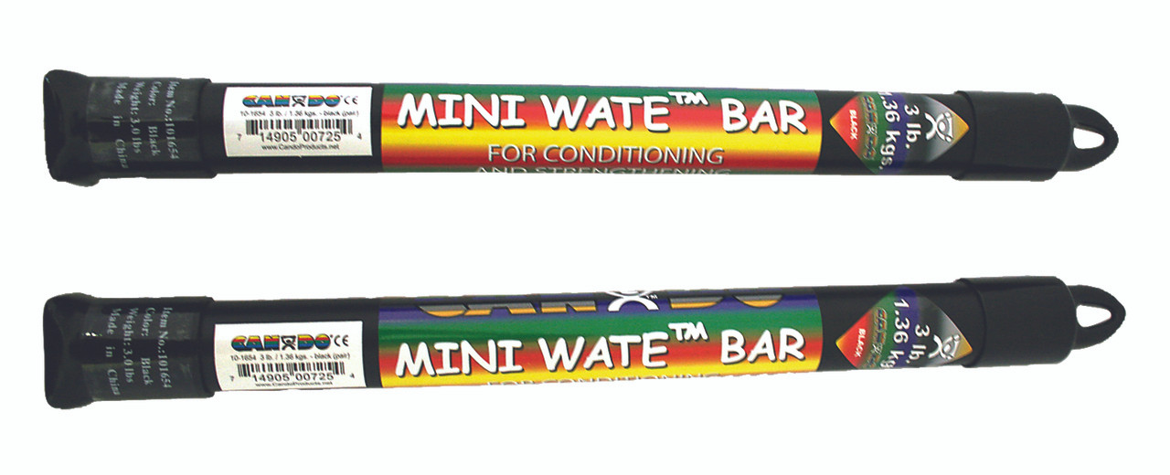 CanDo¨ Miniª WaTEª Bar - 3 lb each - Pair