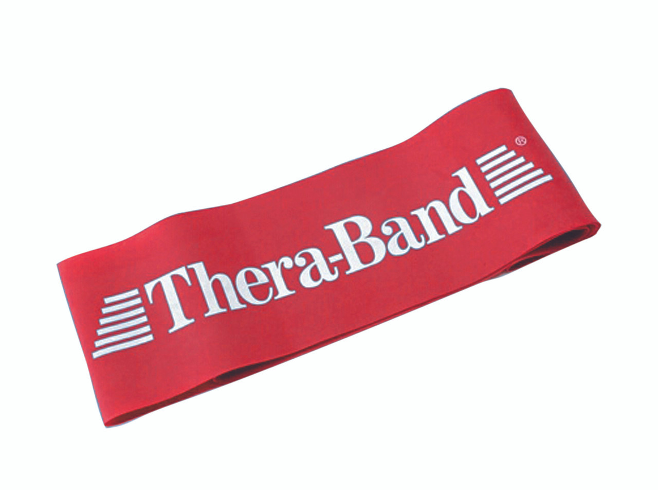 TheraBand¨ exercise loop - 8" - Red - medium