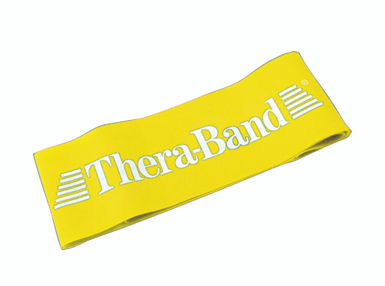 TheraBand¨ exercise loop - 12" - Yellow - thin