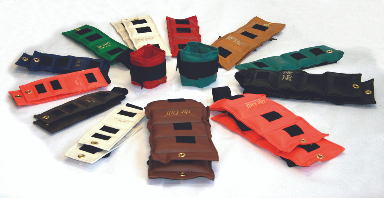 The Cuff¨ Deluxe Ankle and Wrist Weight - 24 Piece Set - 2 each .25, .5, .75, 1, 1.5, 2, 2.5, 3, 4, 5, 7.5, 10 lb