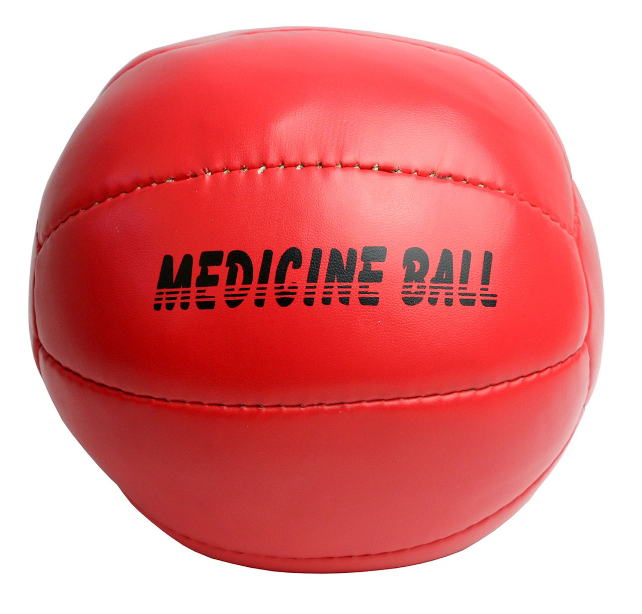 7.5in Plyometric/medicine ball 2kg, 4.4 lb, red