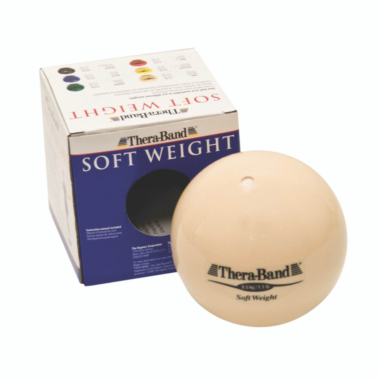 TheraBand¨ Soft Weightsª ball - Tan - 0.5 kg, 1.1 lb