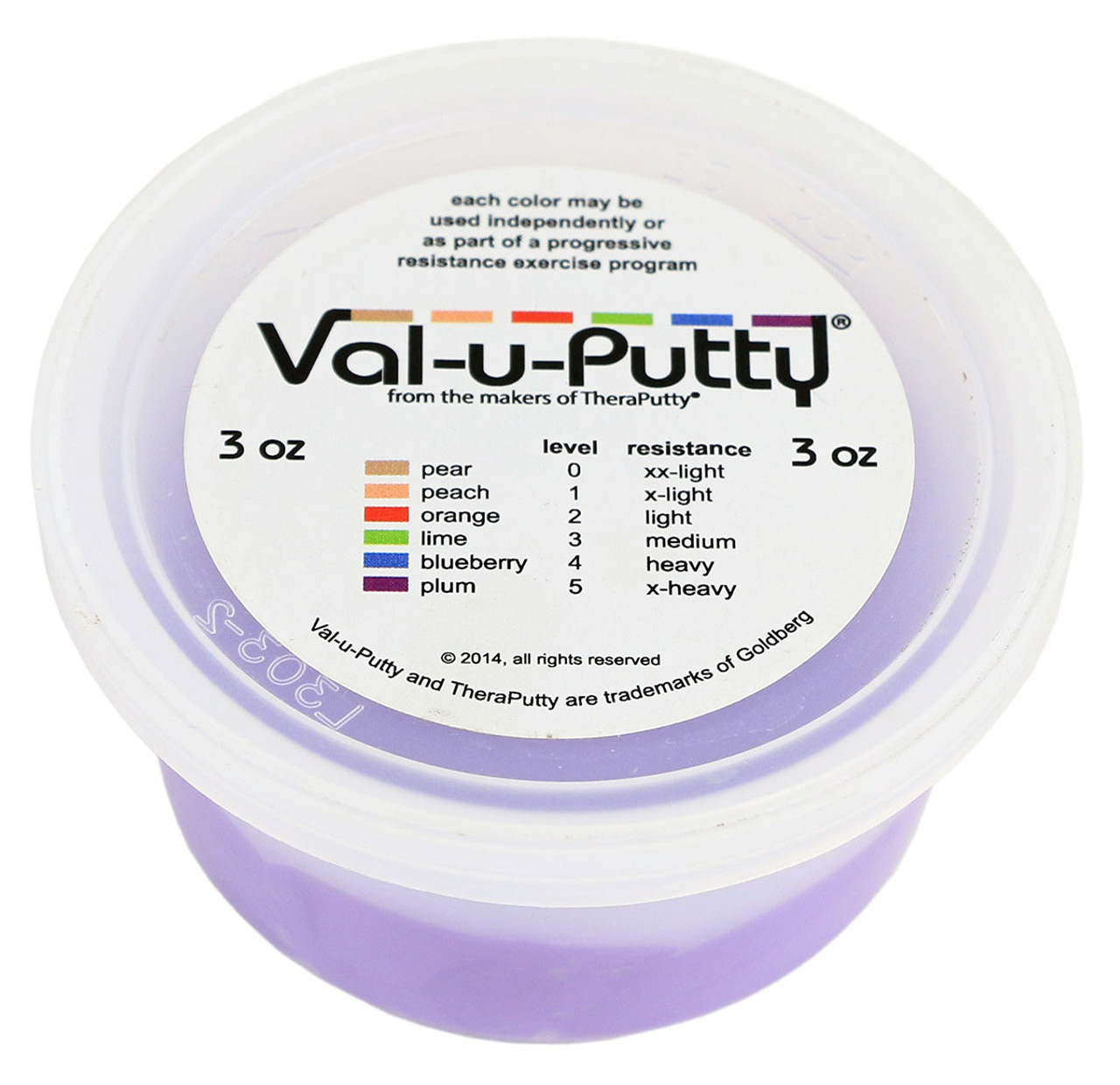 Val-u-Puttyª Exercise Putty - Plum (x-firm) - 3 oz