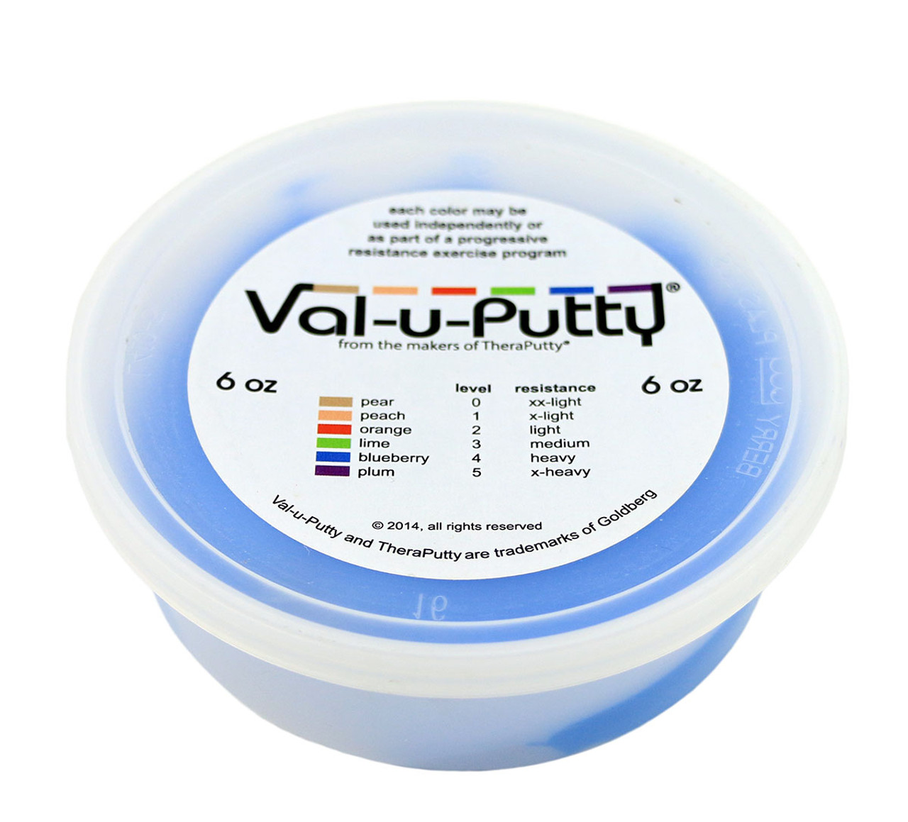 Val-u-Puttyª Exercise Putty - blueberry (firm) - 6 oz